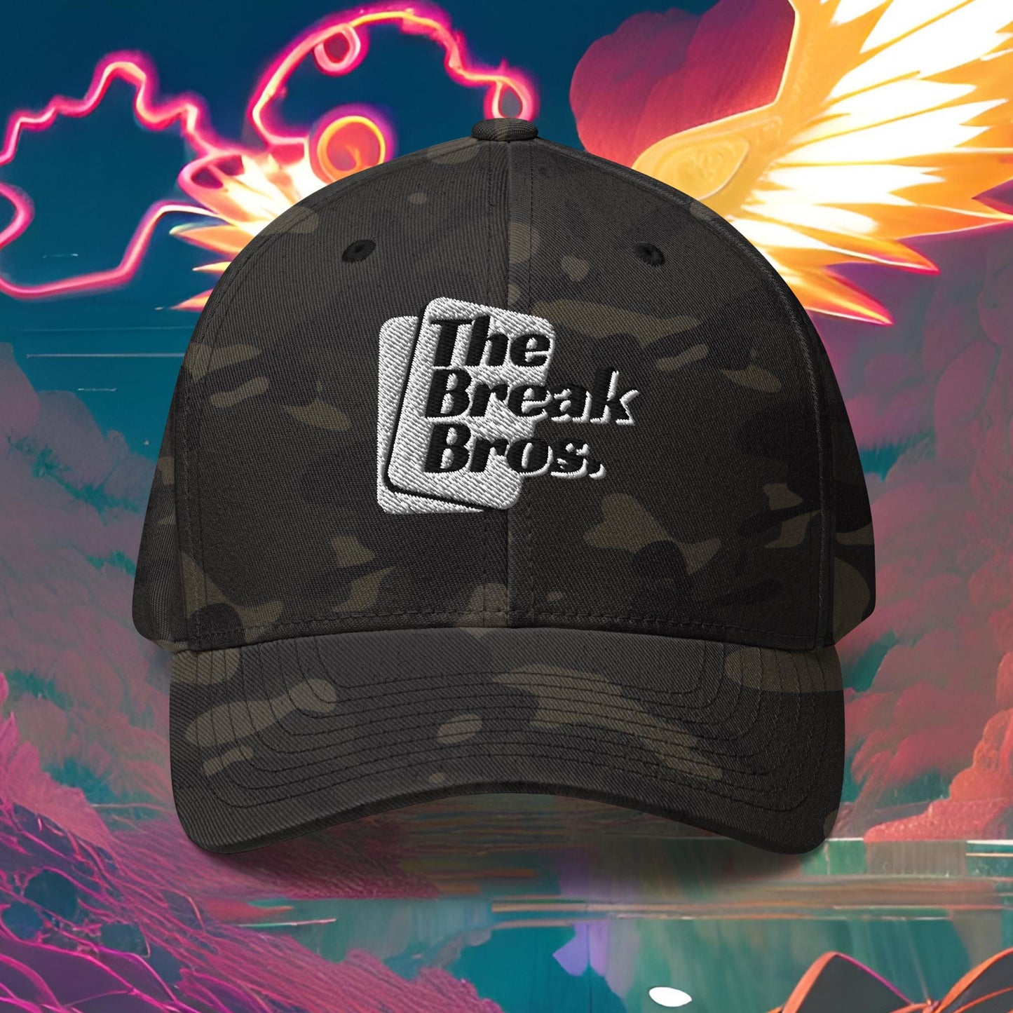 Break Bros Baseball Cap White Logo