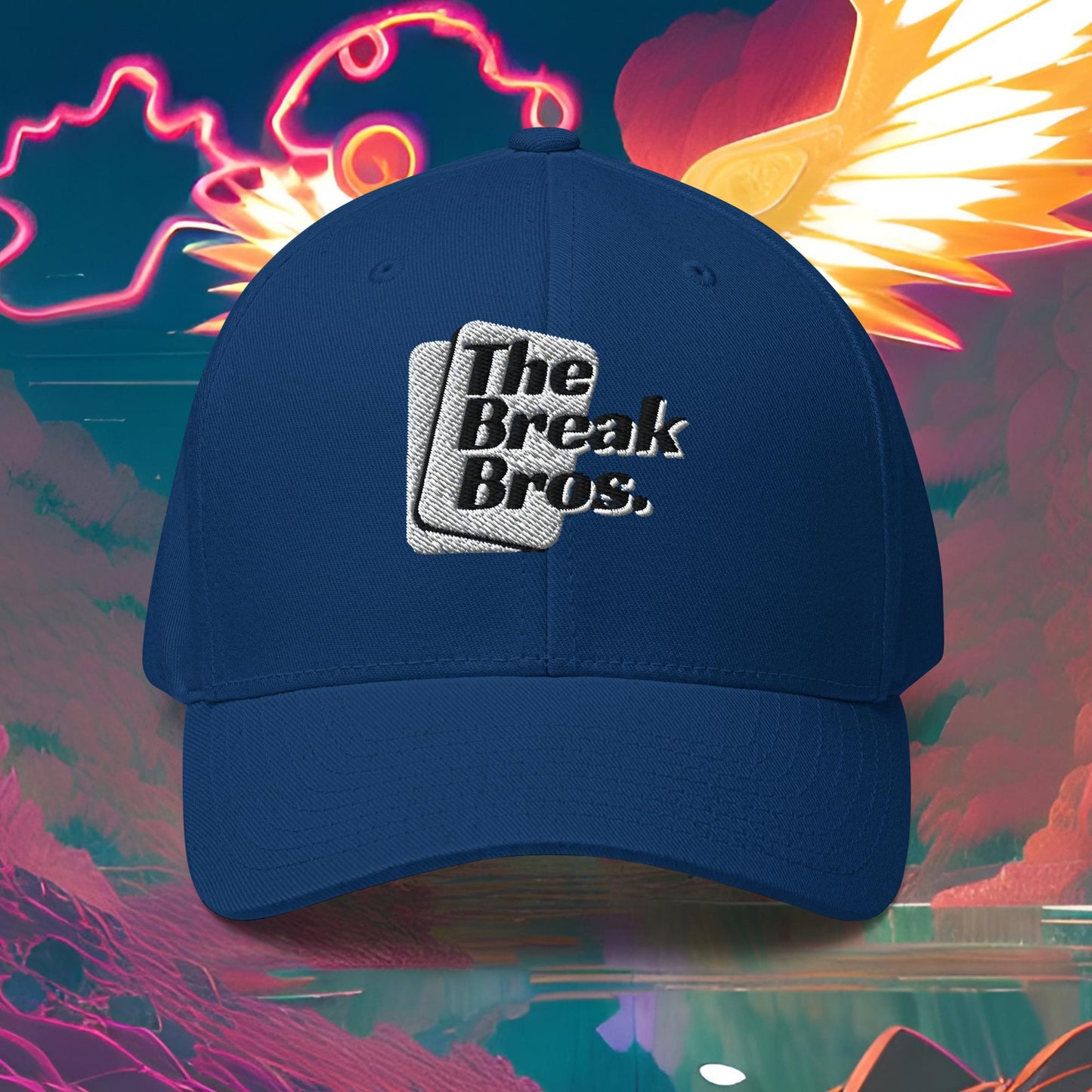 Break Bros Baseball Cap White Logo