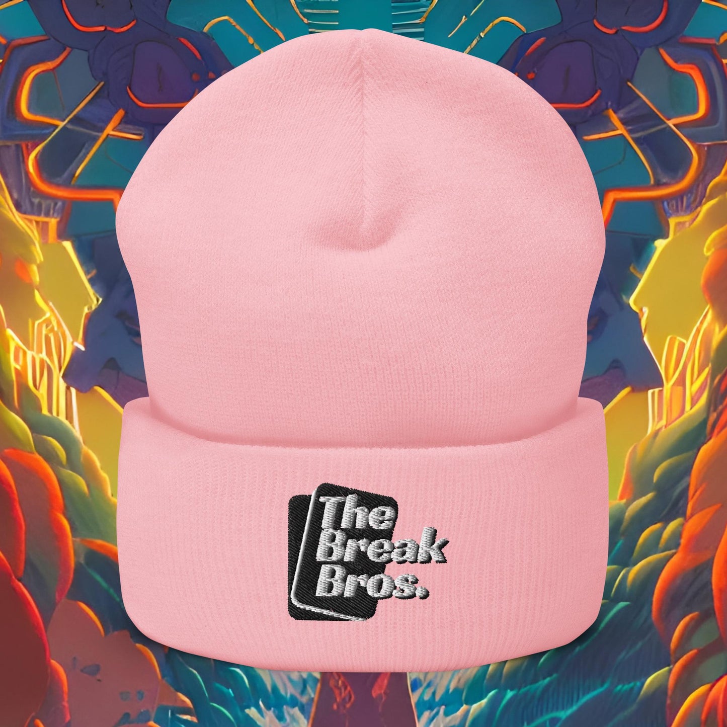 Break Bros Pink Beanie