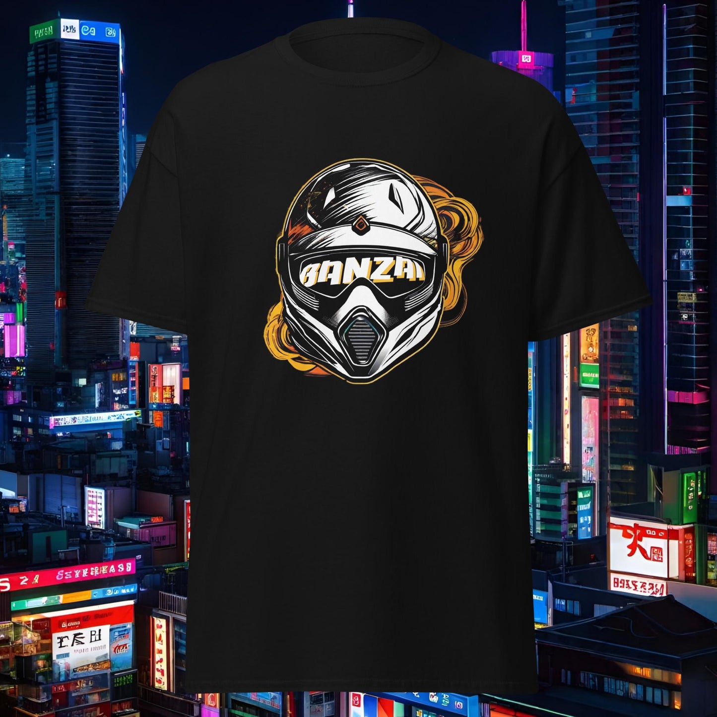 Banzai Classic Tee - Offroad Helmet
