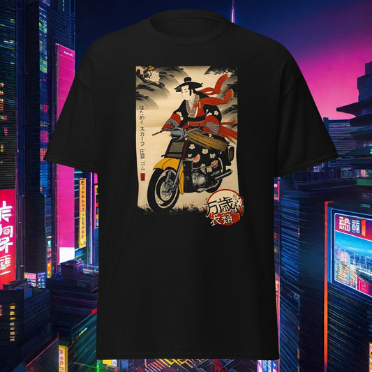 Banzai Classic Tee - Fluttering scarf, Rolling Rubber