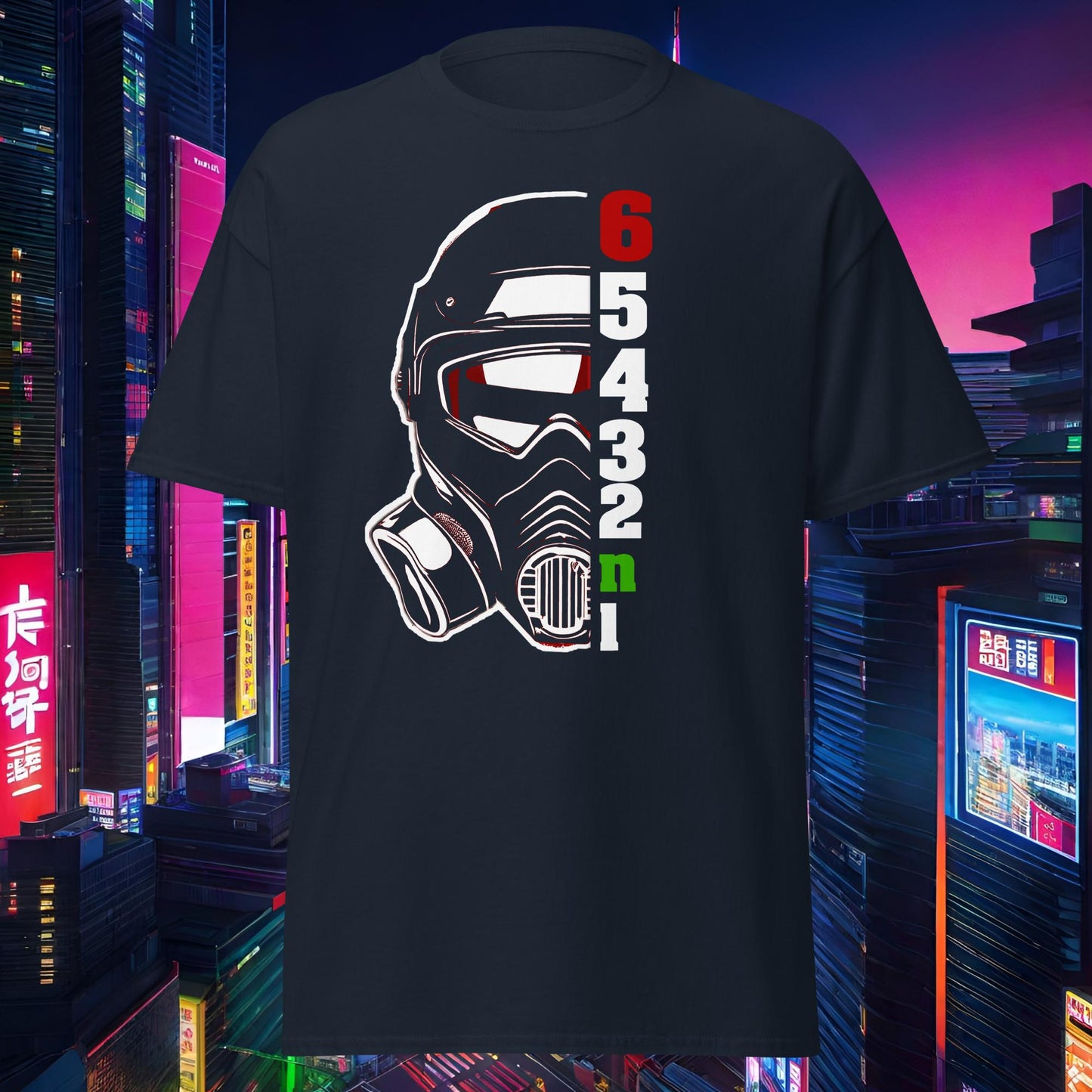 Banzai Classic Tee - 5 Up 1 Down Helmet