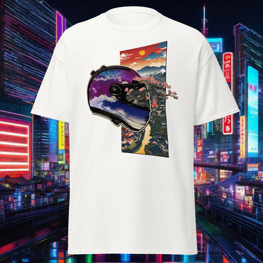 Banzai Classic Tee - Cherry Blossom Banner