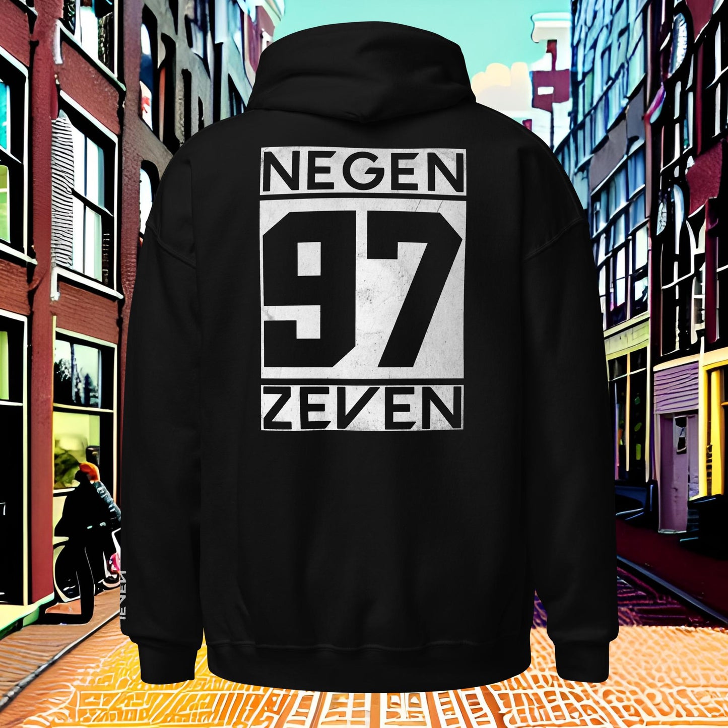 Negen Zeven Logo - Hoodie