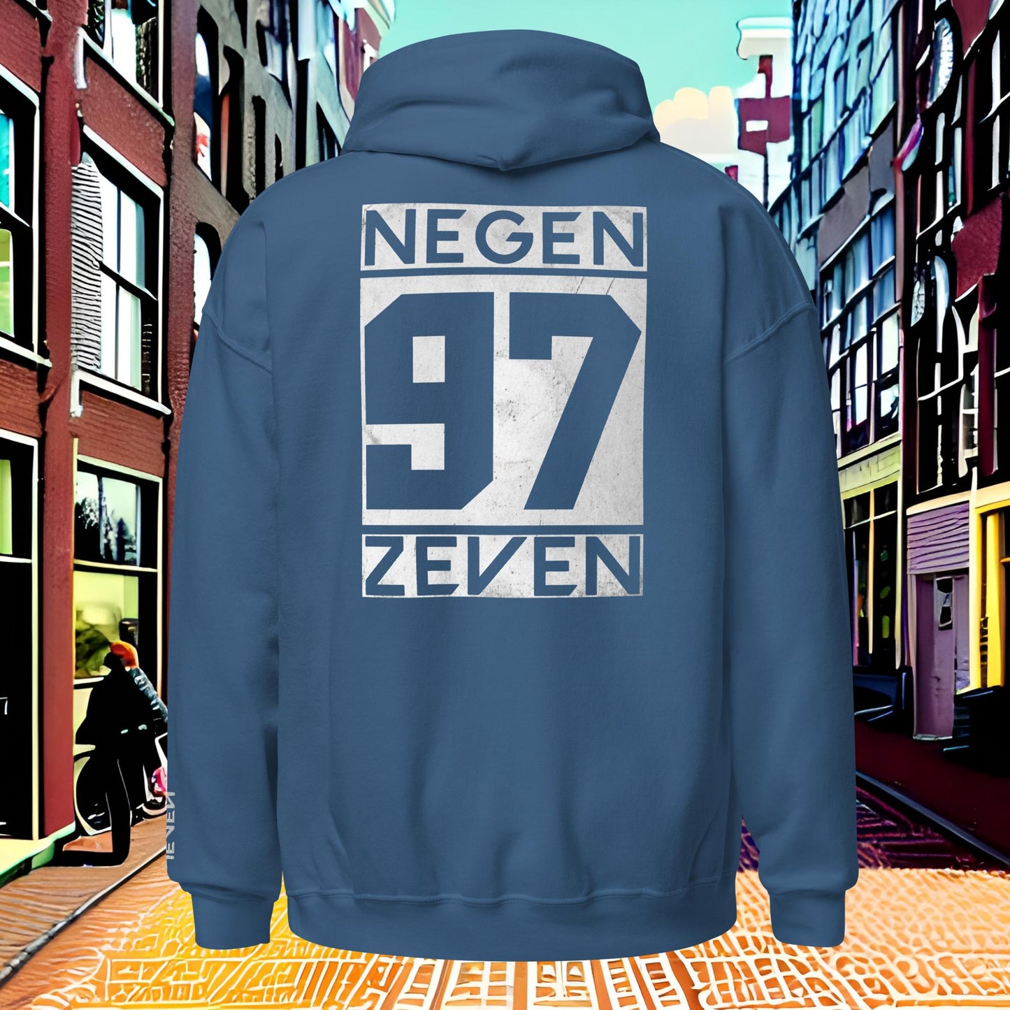 Negen Zeven Logo - Hoodie