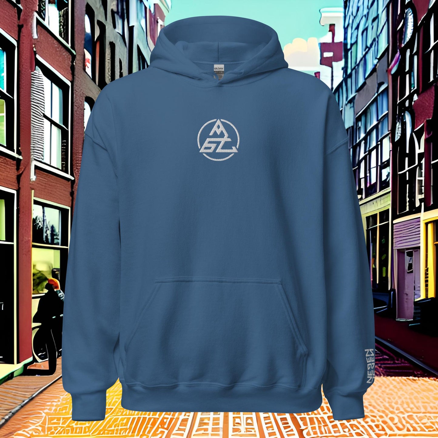 Negen Zeven Logo - Hoodie