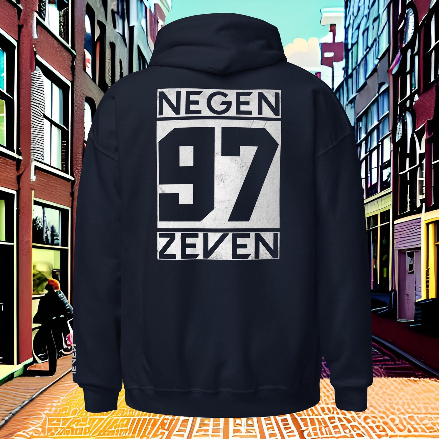 Negen Zeven Logo - Hoodie