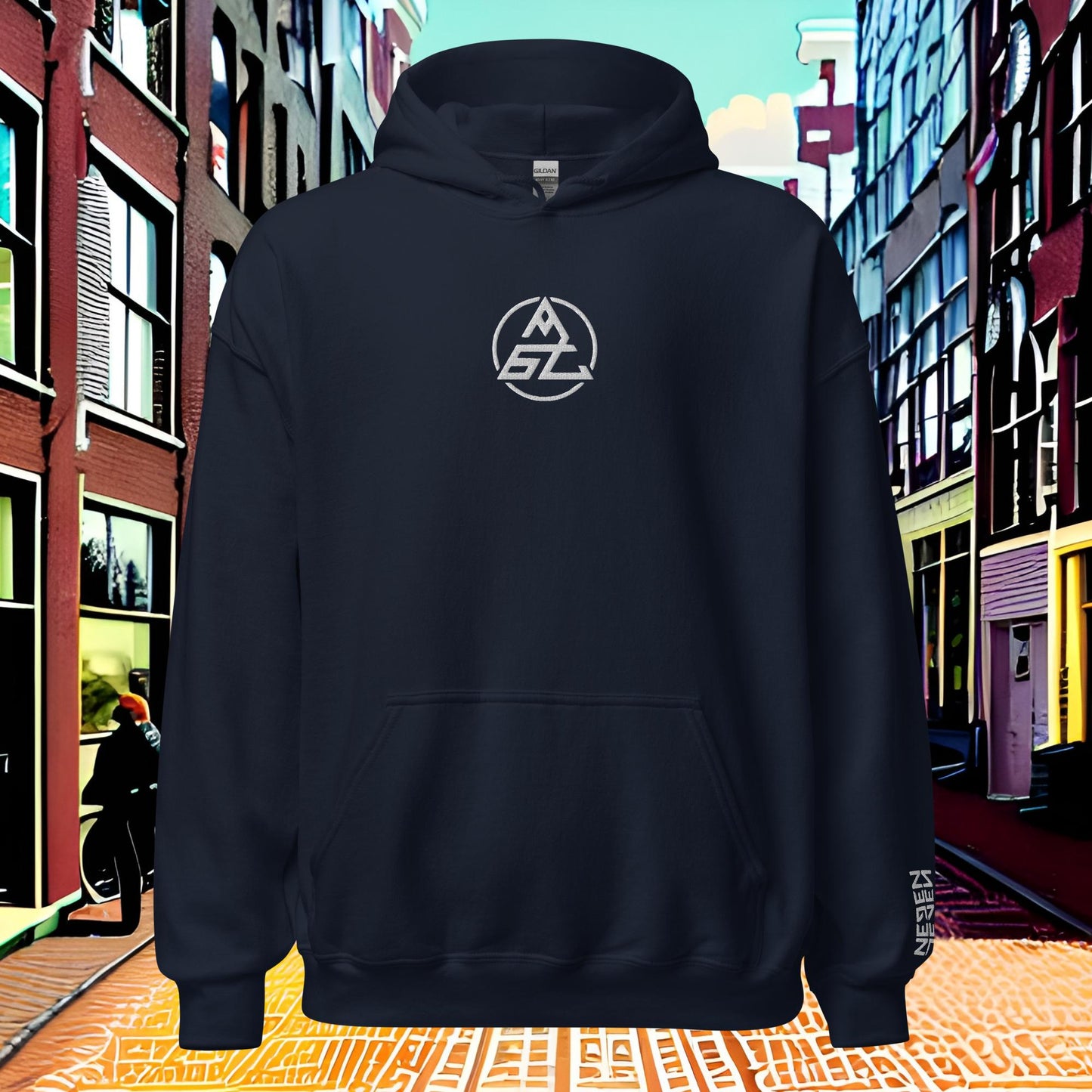 Negen Zeven Logo - Hoodie