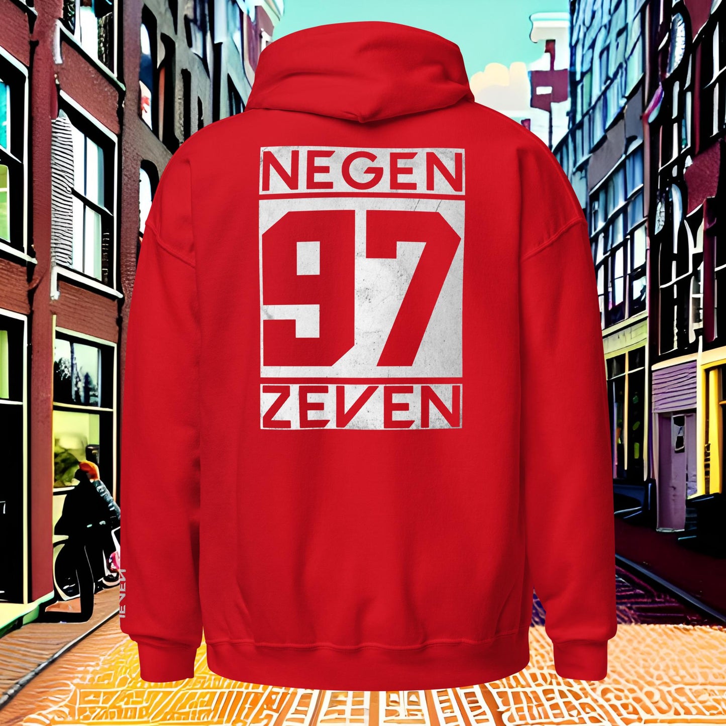 Negen Zeven Logo - Hoodie
