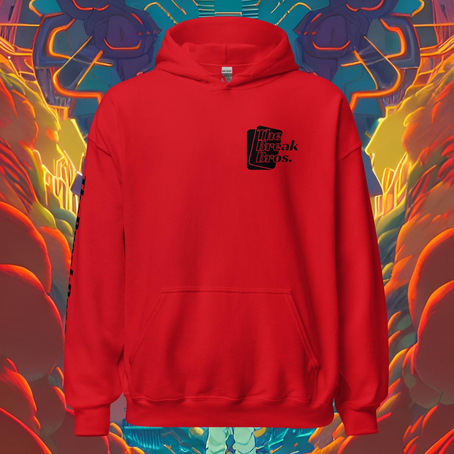 Break Bros - Hoodie Black Logo