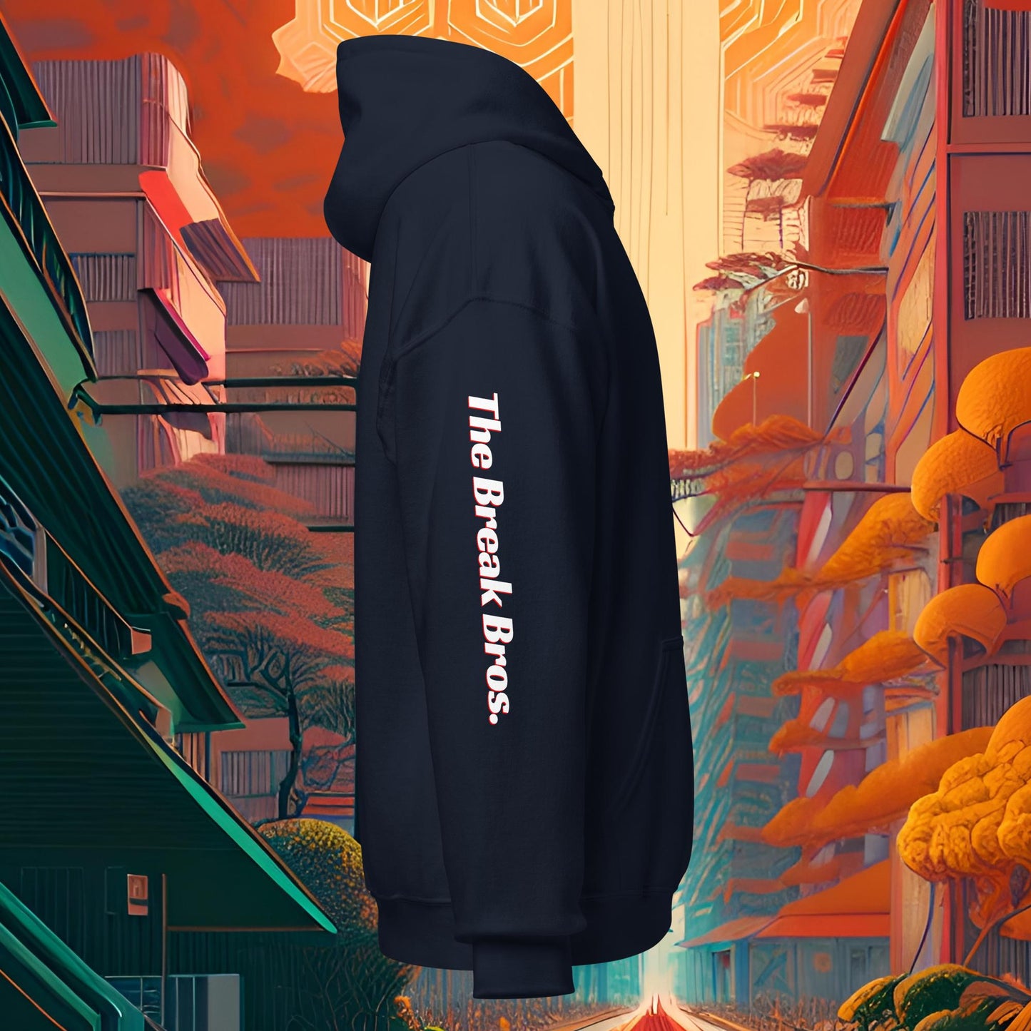 Break Bros - Hoodie Red Logo