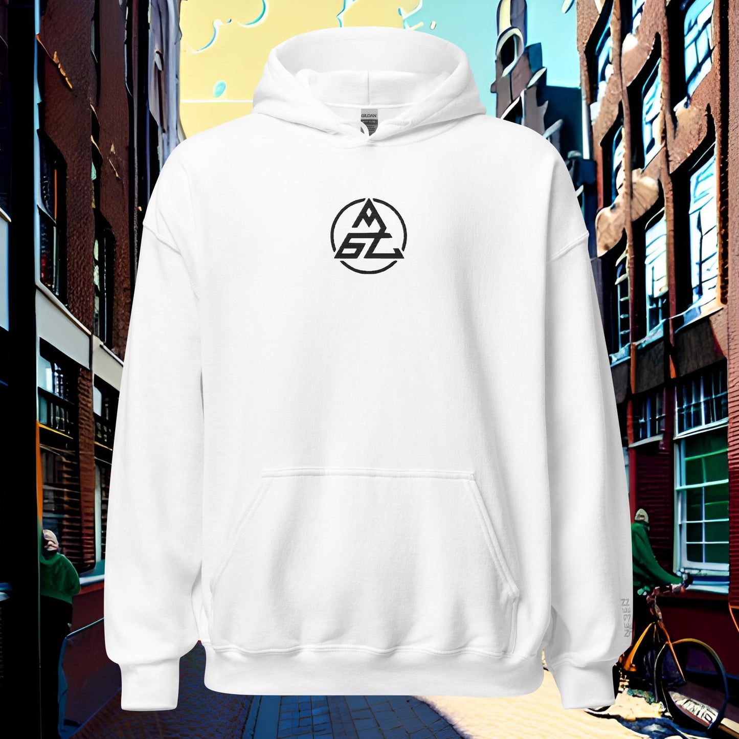 Negen Zeven Summer Hoodie Black