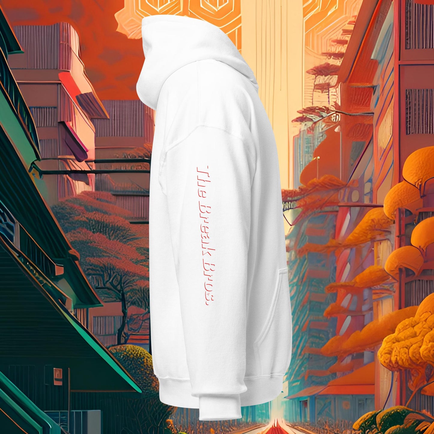 Break Bros - Hoodie Red Logo