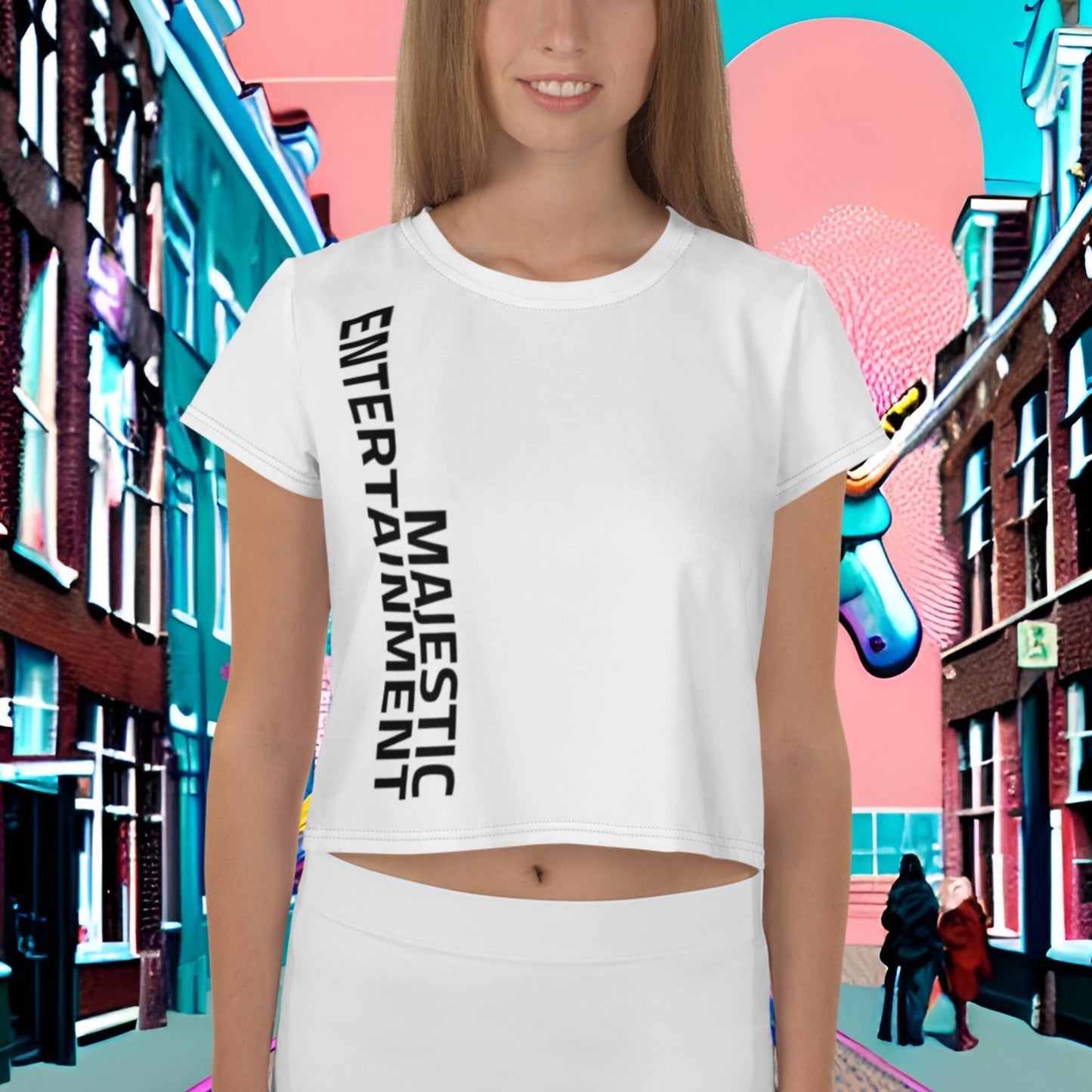 Majestic Entertainment Crop Tee