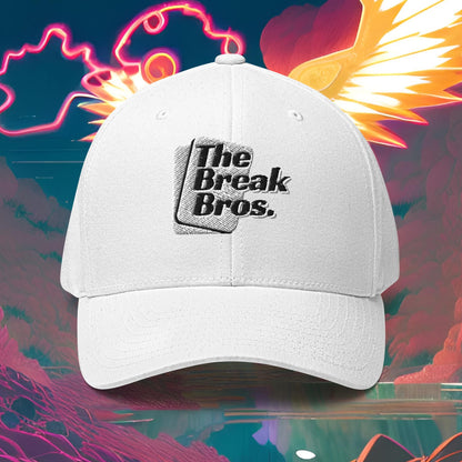 Break Bros Baseball Cap White Logo